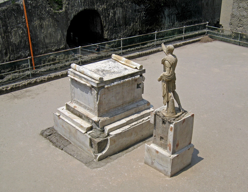 Altar and Statue of Proconsul Marcus Nonius Balbus